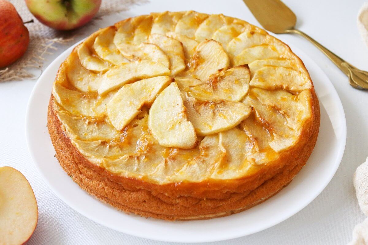 TARTA DE MANZANA